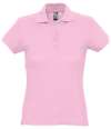 11338 Passion SOL'S Ladies Passion Cotton Piqué Polo Shirt Pink colour image